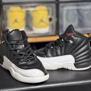 Kids Black and White Sneakers